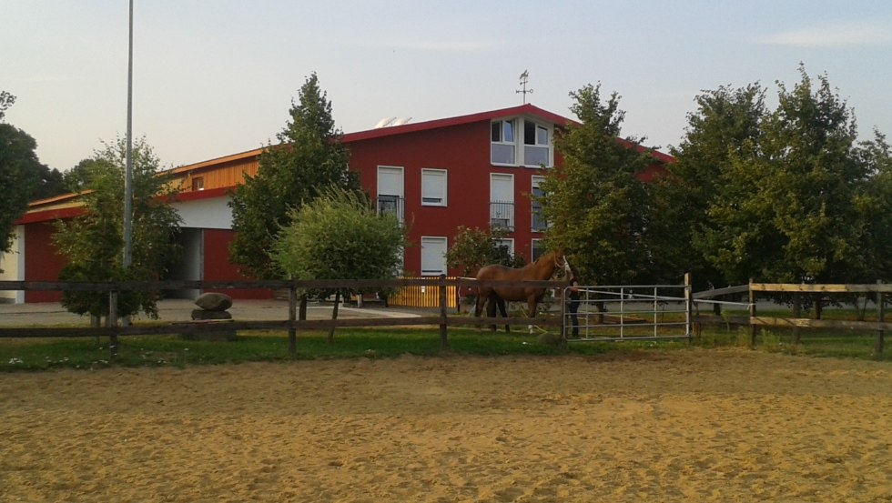 View of the riding facility Mühlenberg in Friedrichsruhe, © Reitanlage Mühlenberg/ Mario Mühlenberg