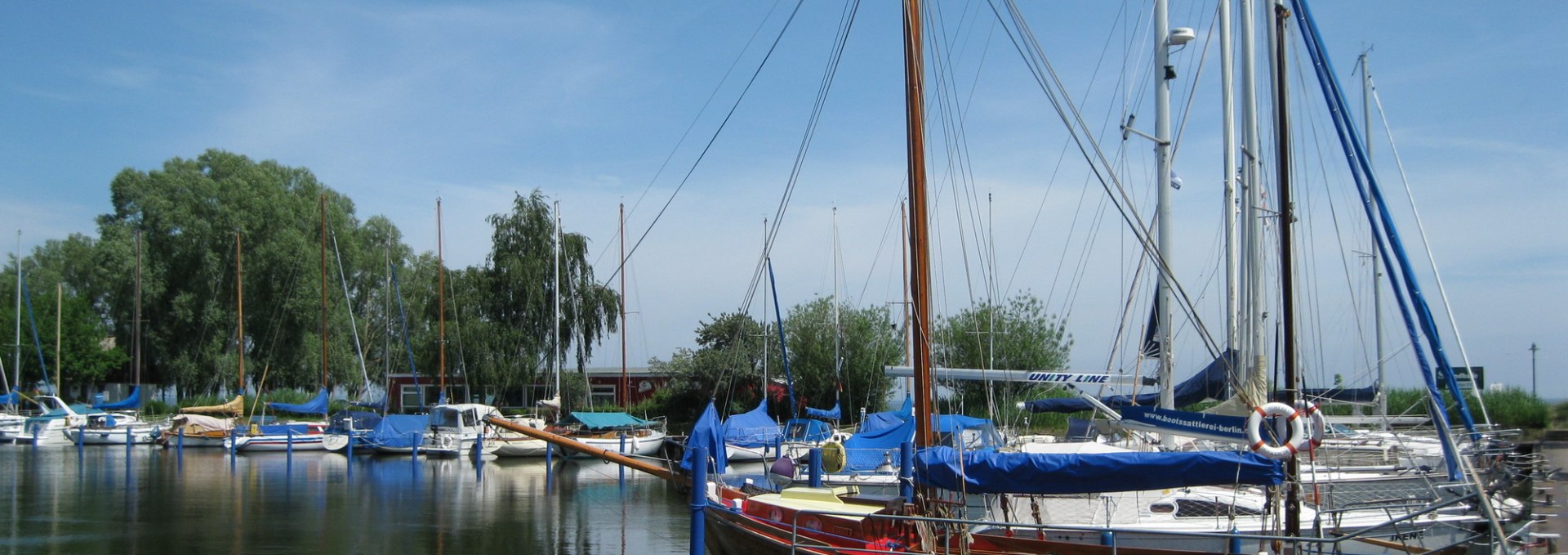 The marina in the resort of Mönkebude offers a full service, © Angelika Michaelis