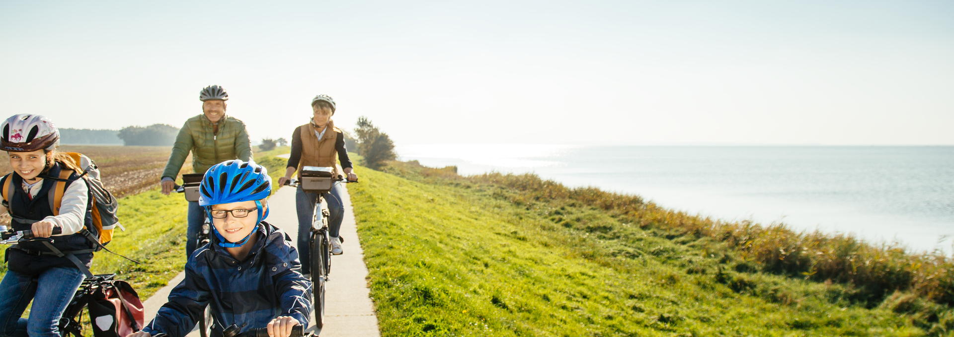 Cycling tour with the family on the island of Ummanz, © TMV/Roth