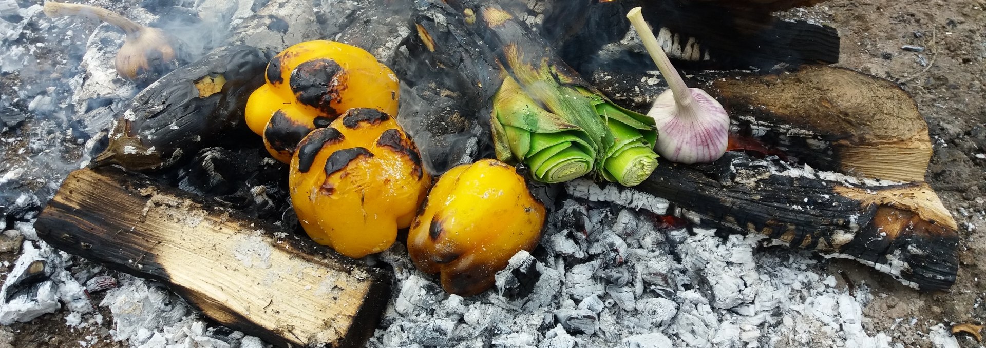 Vegetables from the embers, © Martin Hagemann