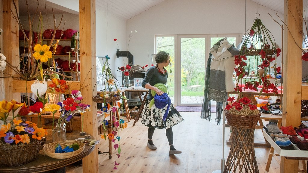 View into the studio of Claudia Stark in Basthorst, © MV Foto e.V. Fotografin: Anke Berger