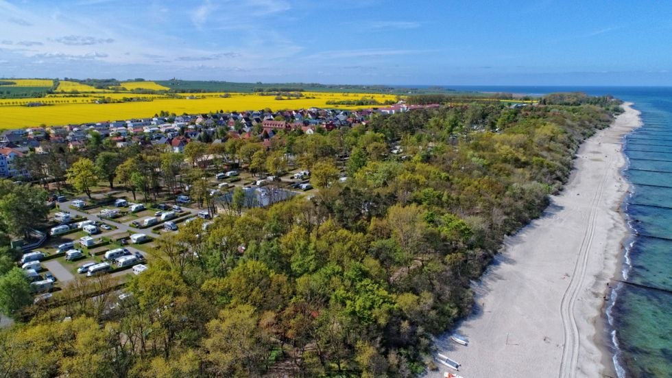 aerial-view-from-camping-place-camping-place-kuehlungsborn-gmbh, © Campingpark Kühlungsborn GmbH