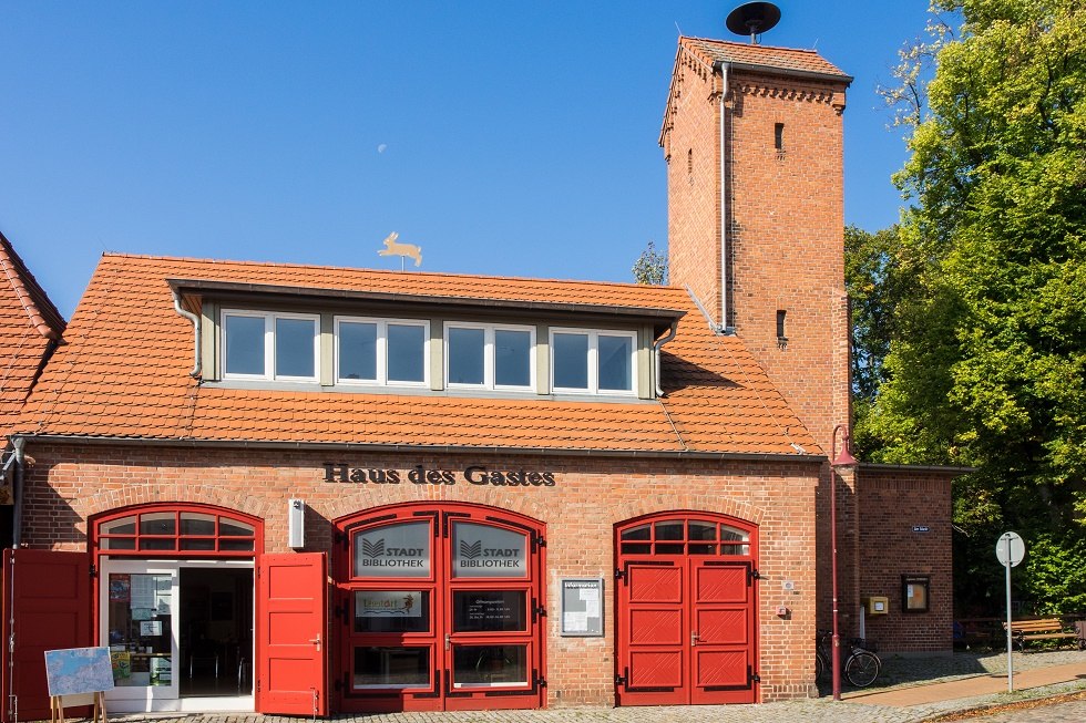 The "Haus des Gastes" Warin can be found at the market place directly next to the "Haus der Zukunft"., © Frank Burger