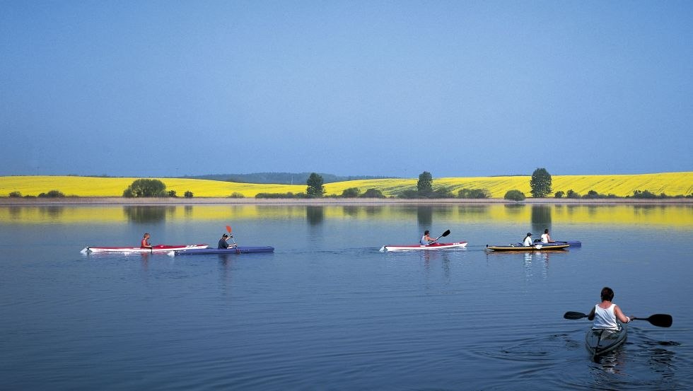 Active holiday with canoe and kayak in the Sternberger Seenland Nature Park, © Camping Sternberger Seenland