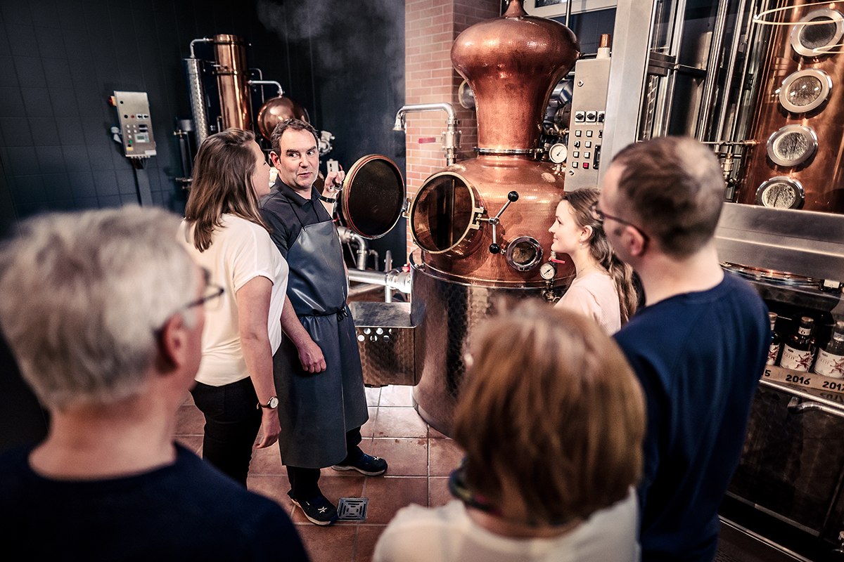 Distillery tour, © Foto: Störtebeker Braumanufaktur GmbH