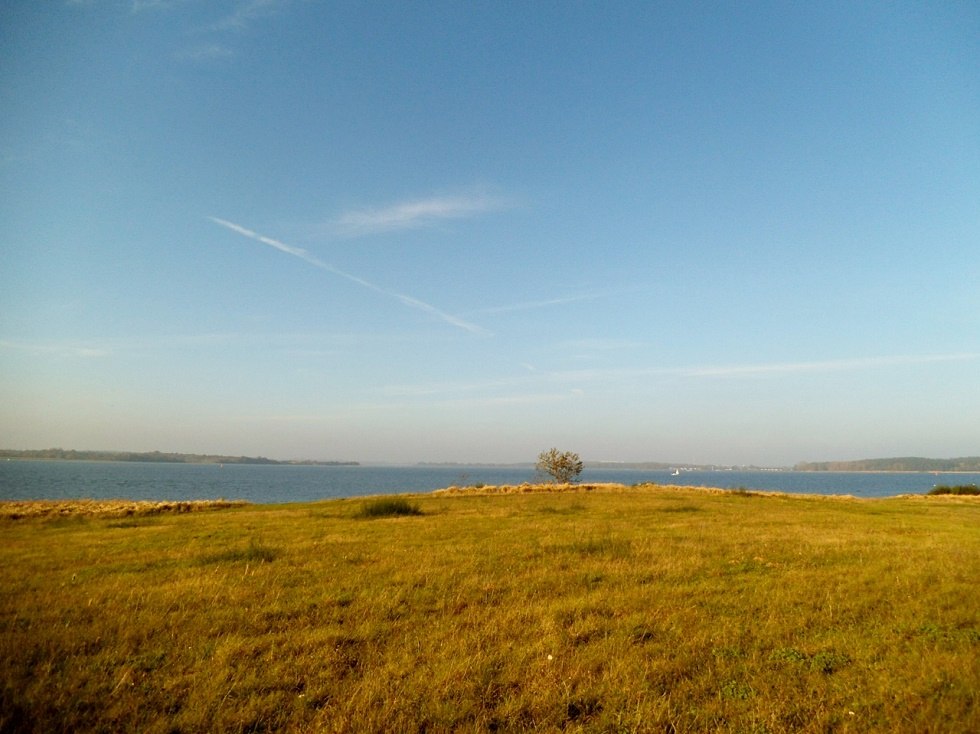 View from the Prosnitz redoubt in the direction of Stralsund., © Tourismuszentrale Rügen