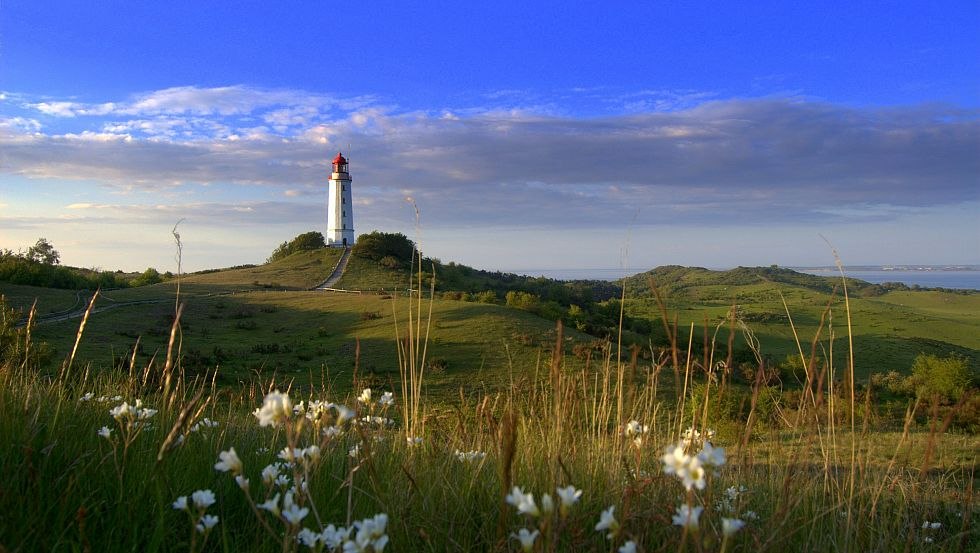 The landmark of the island - lighthouse Dornbusch, © Robert Ott