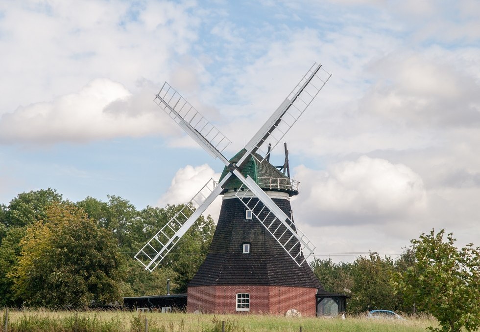 the idyllically situated mill Nantrow, © Frank Burger