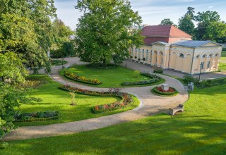 Palace garden with orangery in Neustrelitz, © SSGK MV / Funkhaus Creative