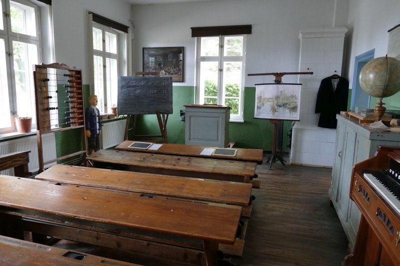 The classroom, © Landschulmuseum Göldenitz