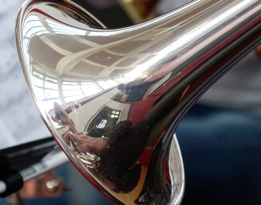 Trombone choir of the EFG Schwerin, © Astrid Junker