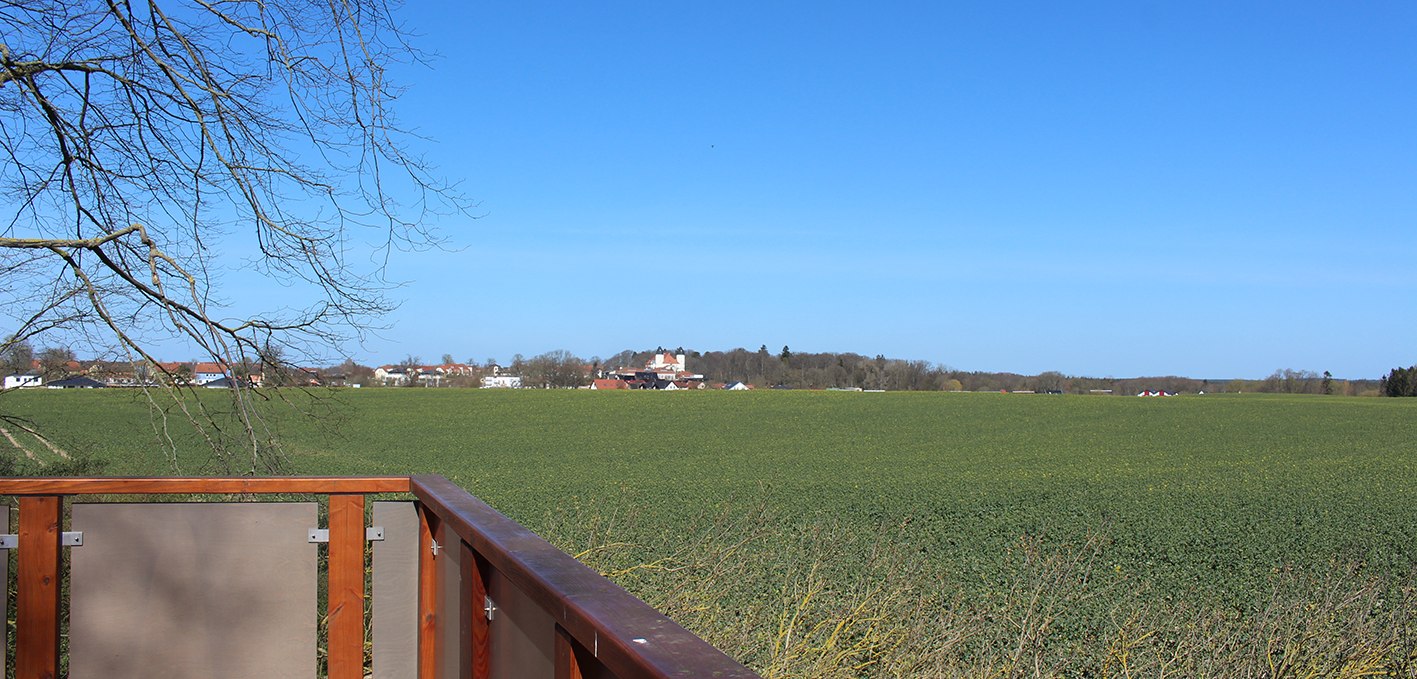 View of Fleesensee Castle / viewing platform, © Kur- und Tourismus GmbH Göhren-Lebbin