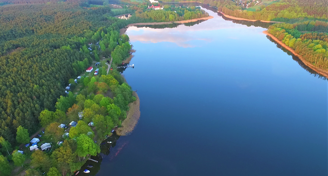 Blick von Westen auf den Gobenowsee und den Campingplatz., © Gerd Lopp