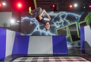 Learn backflips like a real ninja? No problem with our on-site trainers!, © Flip Out