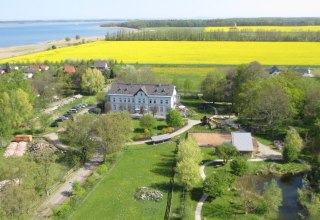 Nisdorf manor from the bird's eye view, © Jürg Gloor, Gut Nisdorf