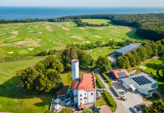 Aerial view of Ranzow Castle area, © Schloss Ranzow / FotoArt Mirko Boy