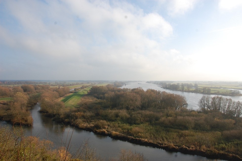 From the observation tower you can look far over the Elbe landscape., © Gabriele Skorupski