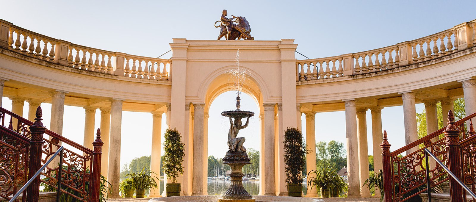 View into the orangery, © Schweriner Schloss Restaurant