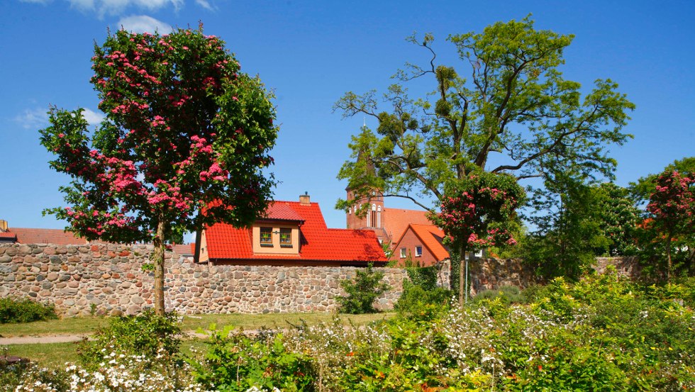 The former city wall of Pasewalk could be largely preserved until today, © Torsten Krüger