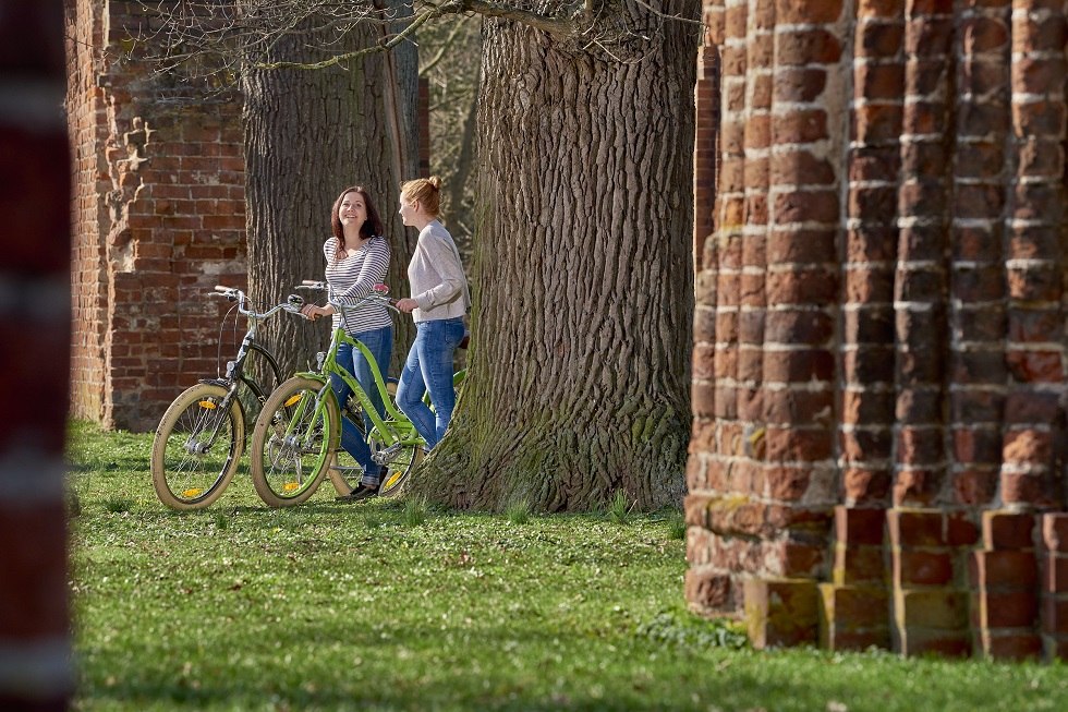 Eldena monastery ruins was the favorite motif of Caspar David Friedrich, © TMV/pocha.de