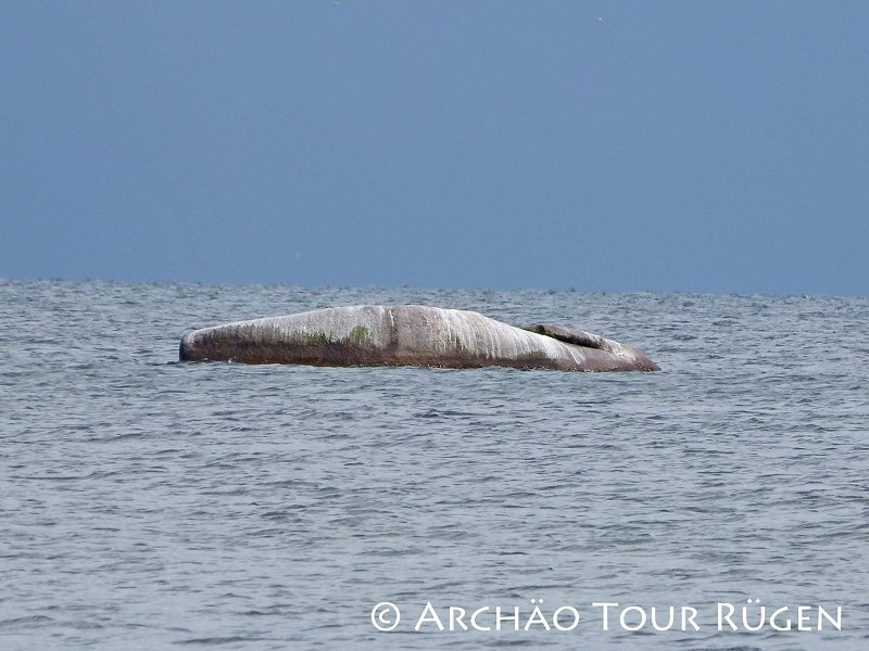 in the middle of the Baltic Sea lies the "Buhskam, © Archäo Tour Rügen