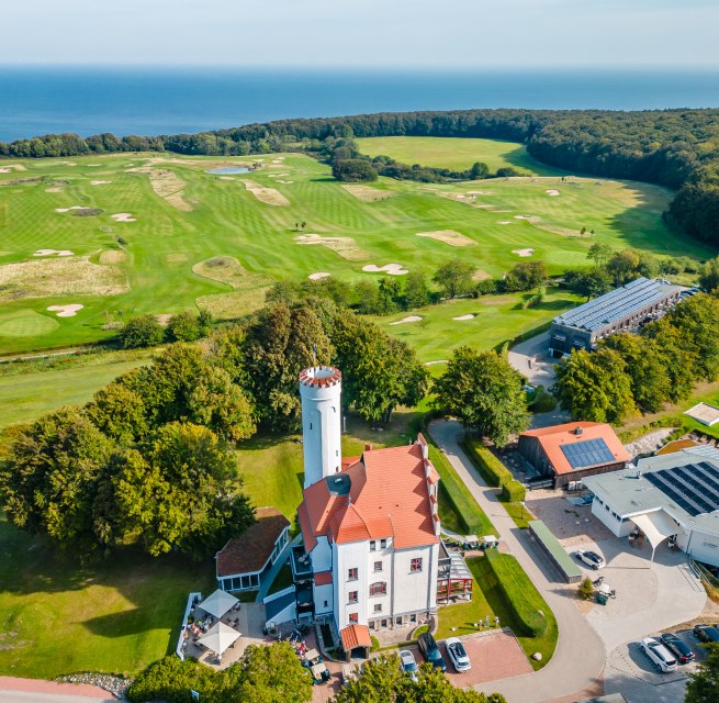 Aerial view of Ranzow Castle area, © Schloss Ranzow / FotoArt Mirko Boy