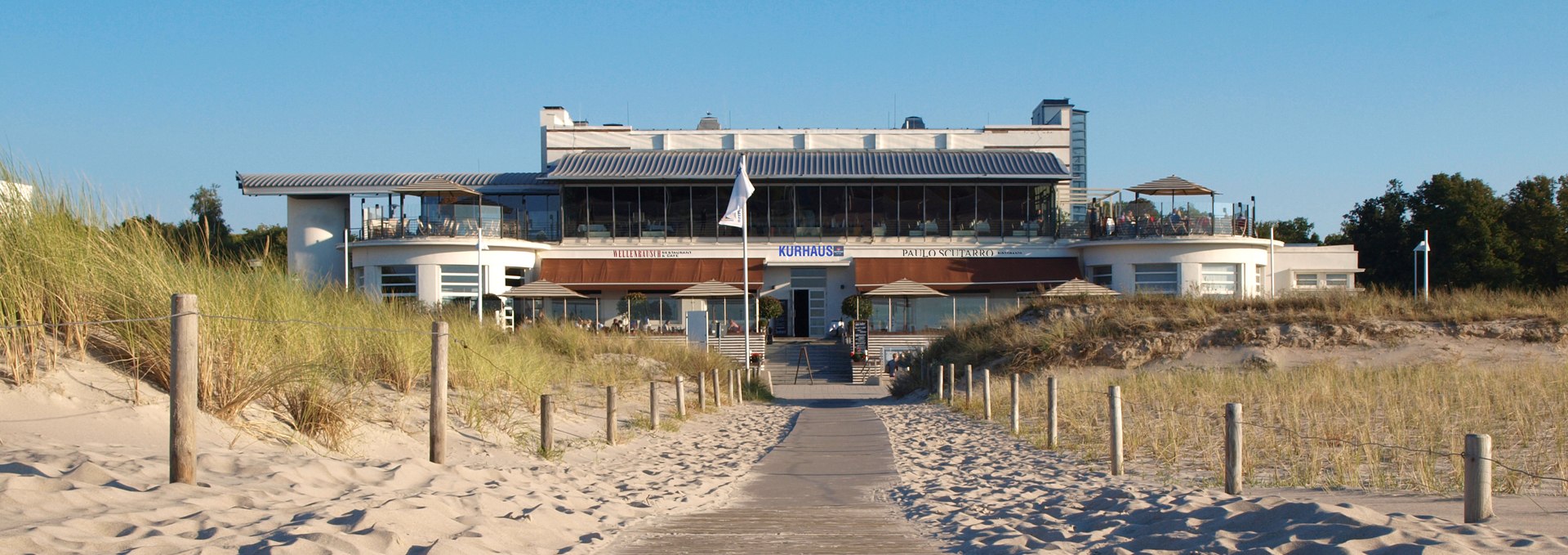 Kurhaus Warnemünde - enjoyment directly behind the dunes, © Kurhaus Warnemünde