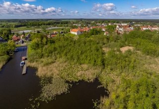 Wesenberg from the bird's eye view, © Mecklenburgische Kleinseenplatte Touristik GmbH