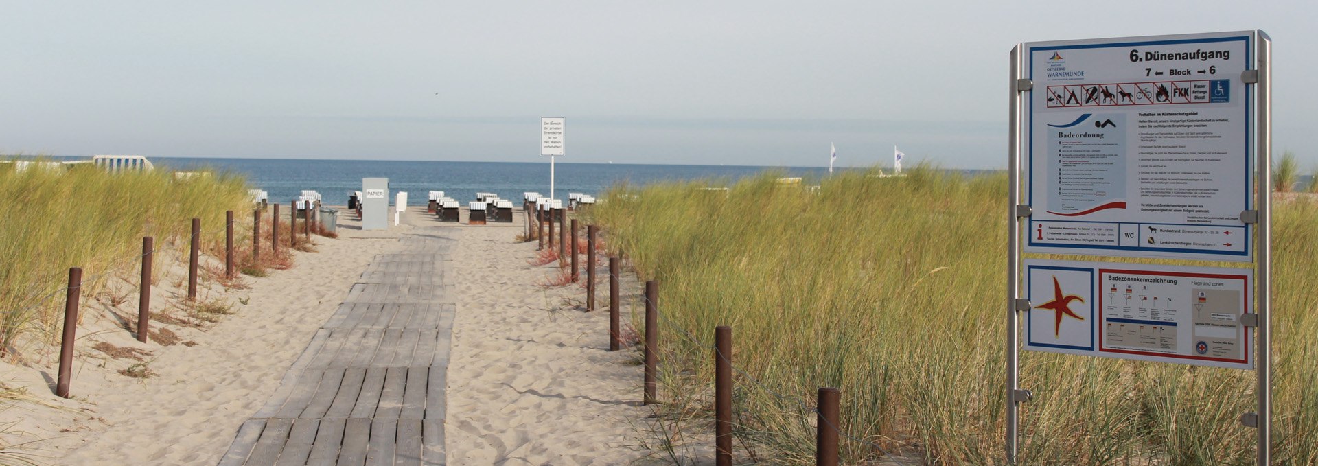 Accessible beach access 6 in Warnemünde, © TZRW