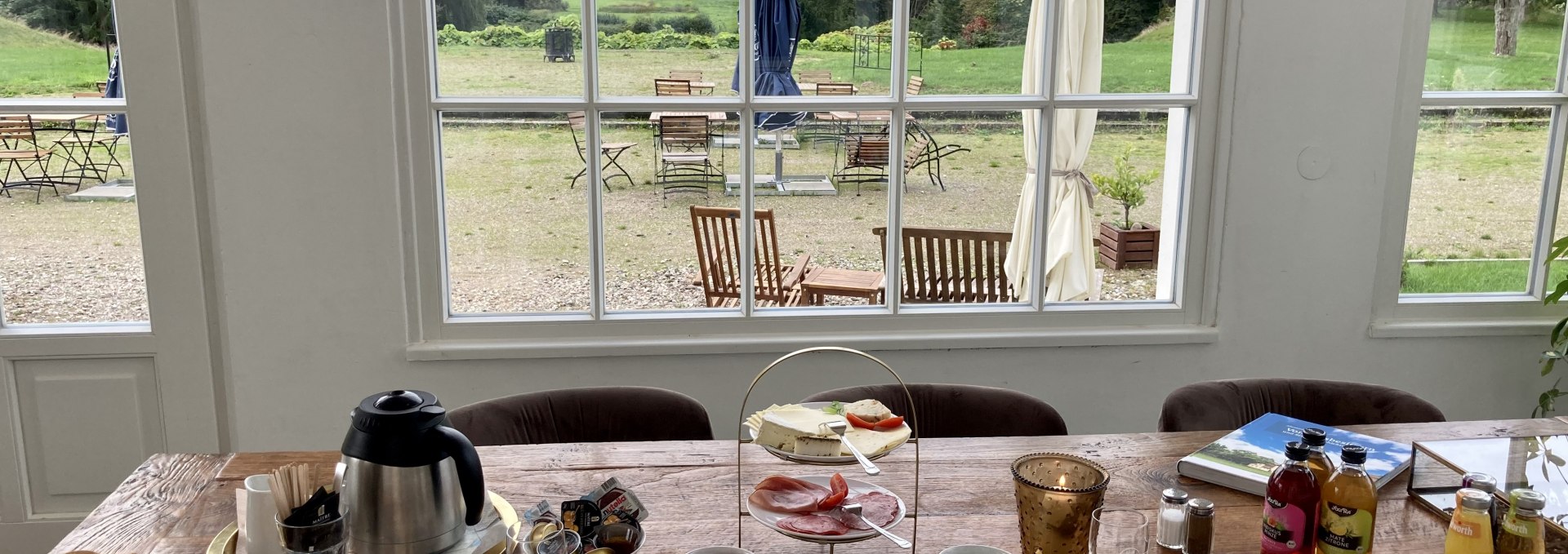 Breakfast with a view, © Hager / Schloss Vietgest