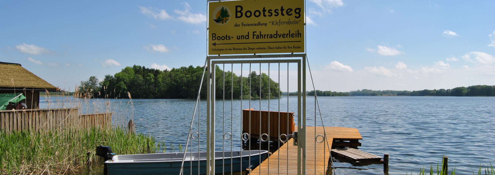 Boat rental, © Feriensiedlung Kiefernhain