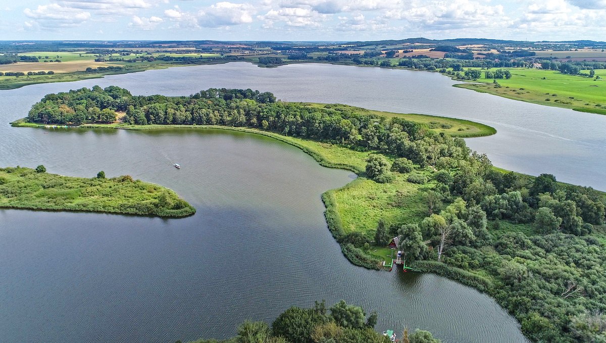 Burgwall Island in Teterow Lake, © TMV/Gohlke