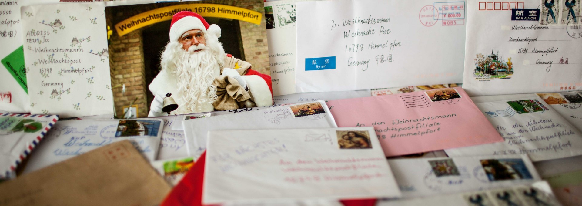 Mail from all over the world to Santa Claus, © Deutsche Post DHL Group