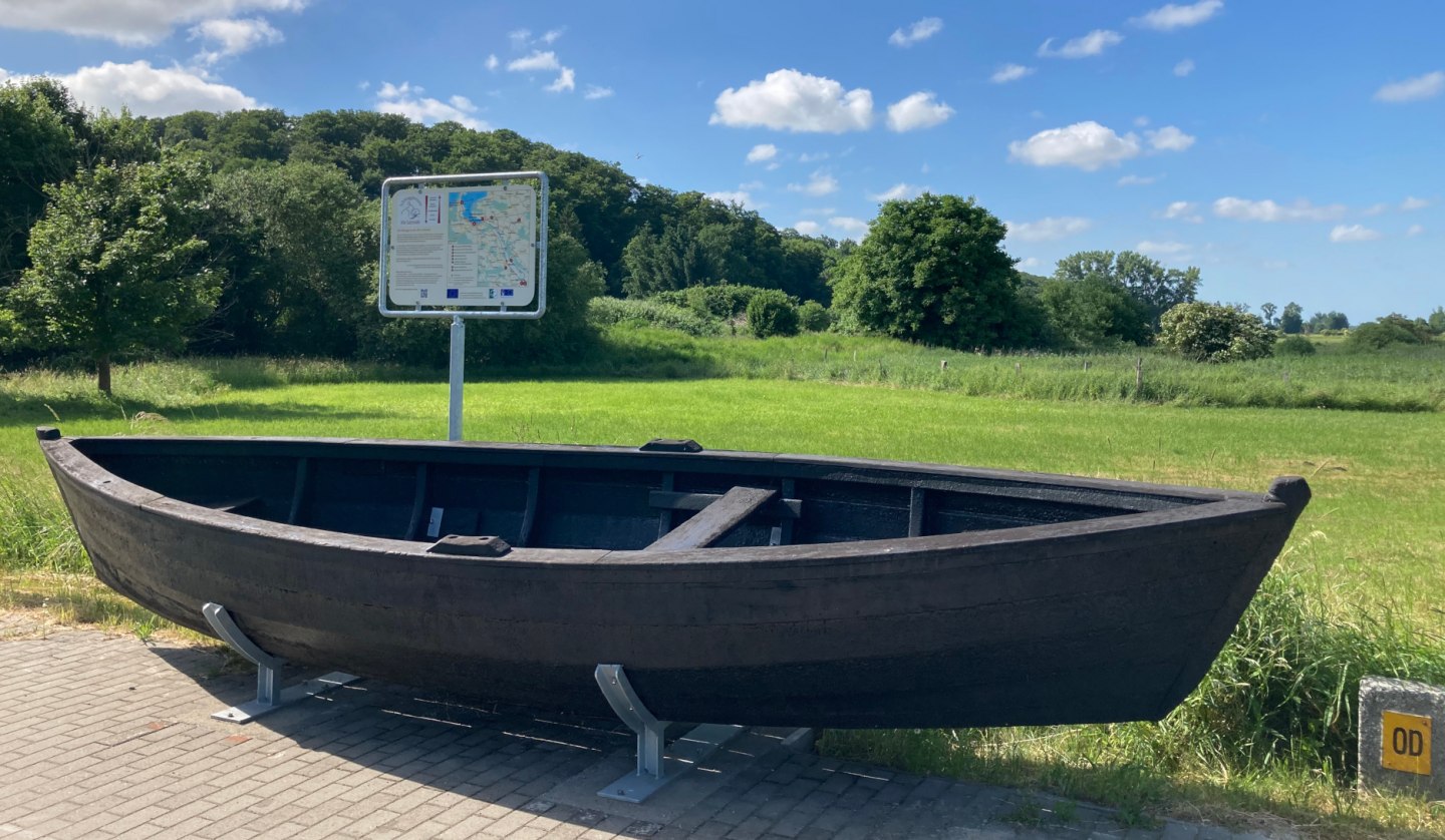 Smugglers' boat in Marlow, © M. Hagemann