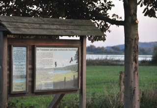 Information board at the Nonnensee near Bergen on Rügen, © Tourismuszentrale Rügen