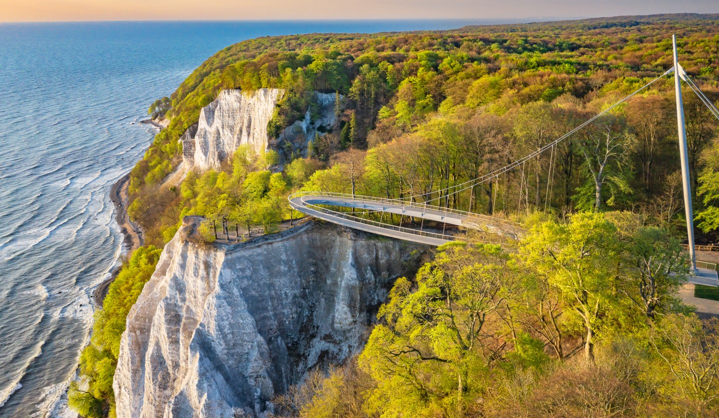 The new Skywalk on the Königsstuhl is open., © NZK | T. Allrich