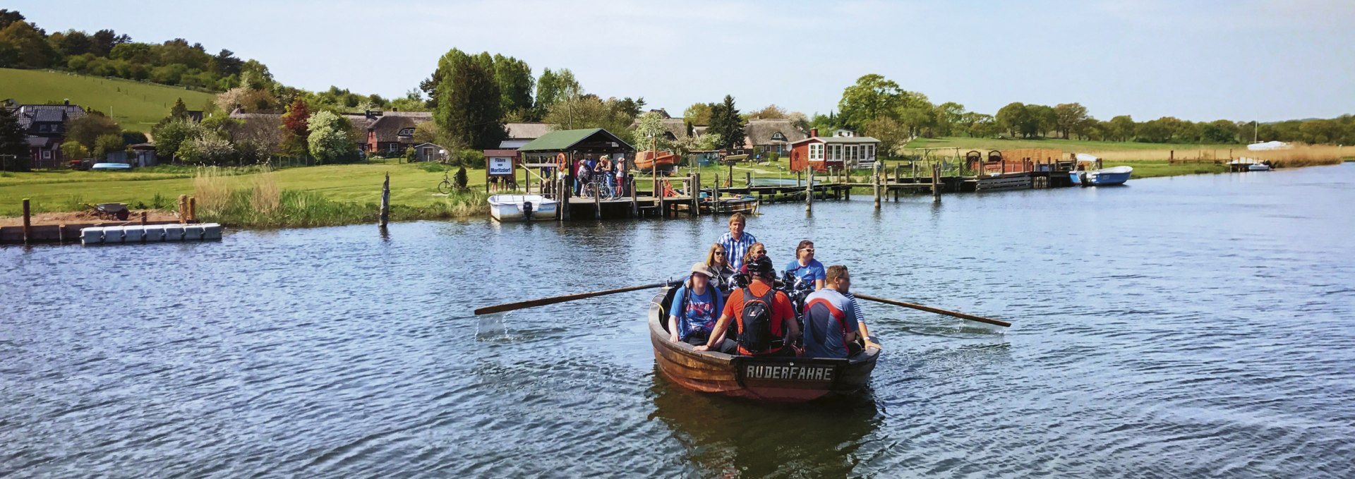 Rowing boat ferry Moritzdorf - Baabe Bollwerk, © Stefan Pocha