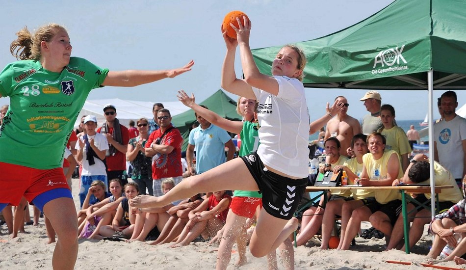 Beach handball, © Joachim Kloock