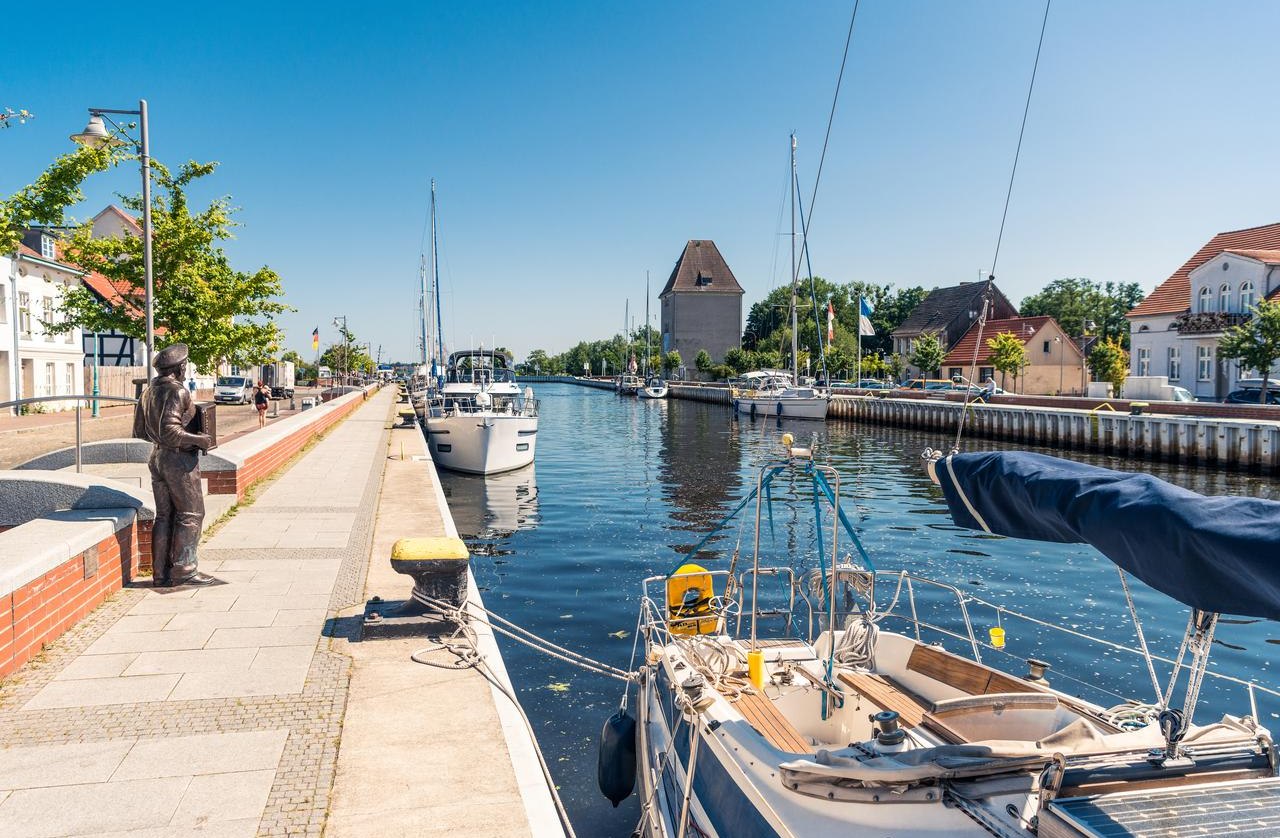 City harbor of Ueckermünde, © TMV/Andreas Süß