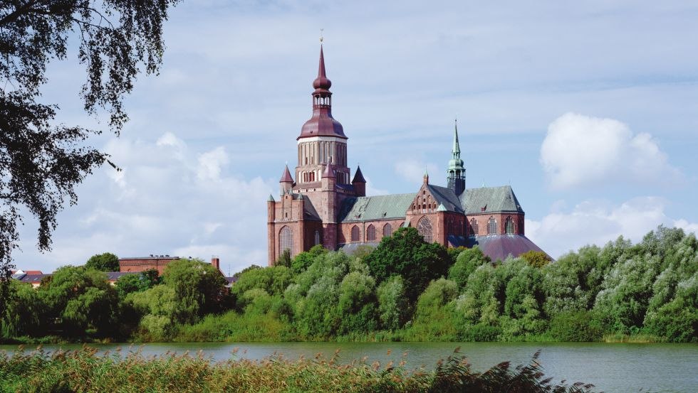 The monumental Marienkirche in Stralsund, © TMV/Neumann