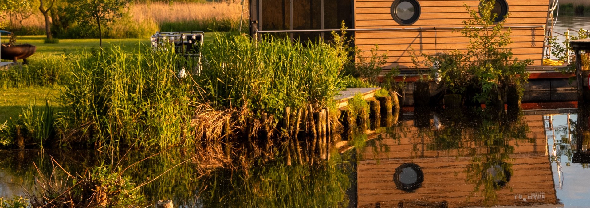 Houseboat vacation on the Peene, © Flussentdecker