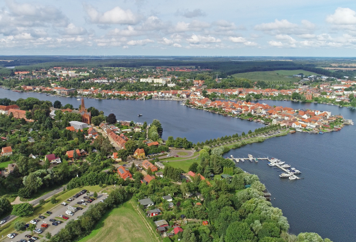 Beautiful view over Malchow, © TMV/Gohlke