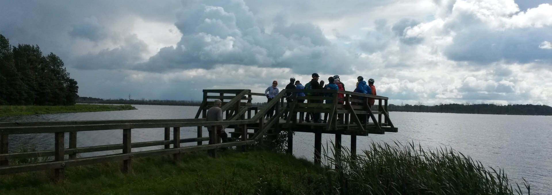 Viewing platform at Galenbeck Lake, © Angelika Michaelis