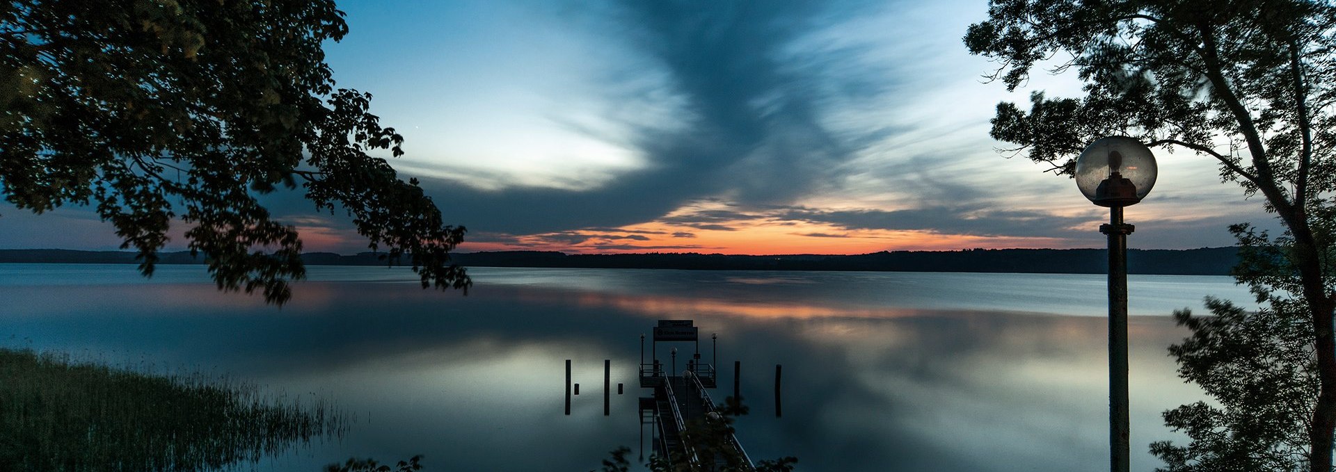 Dreamlike view from the Seehotel Heidehof, © Seehotel Heidehof