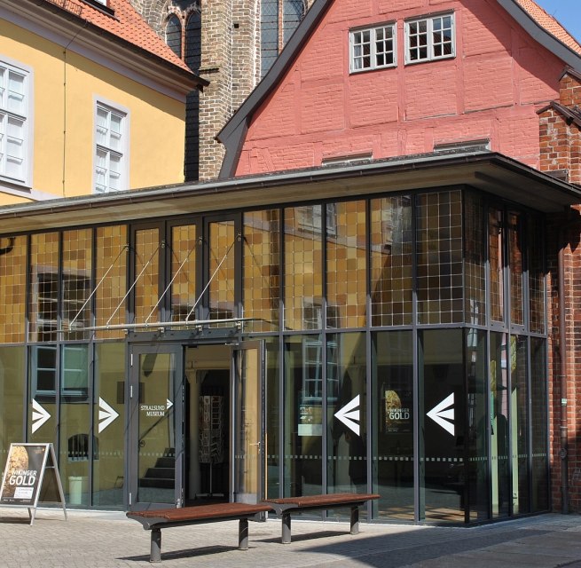 Entrance to the Stralsund Museum in the former St. Catherine's Monastery, © Katrin Kraus / STRALSUND MUSEUM