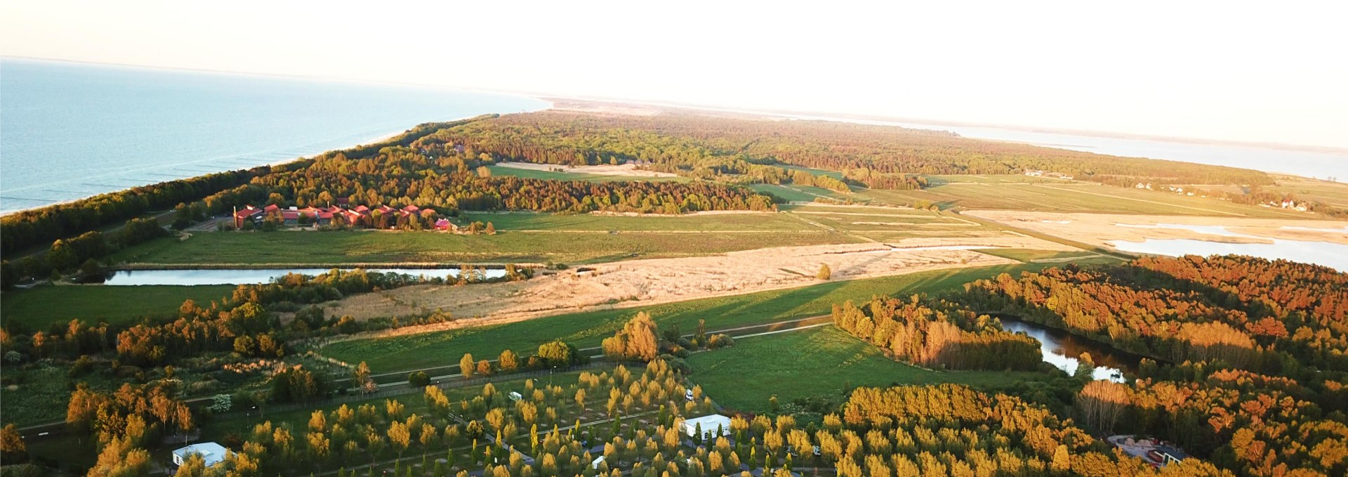 Aerial view Wellness Camp, © Andy Ennen