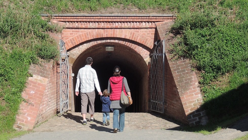 Entrance area of the "Greif" casemate, © Biosphärenreservatsamt Schaalsee-Elbe