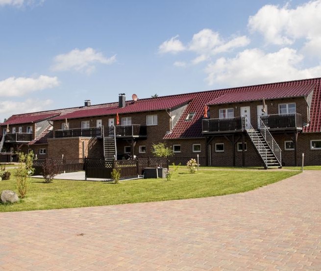 View of the vacation apartments at Ferienhof Mirow, © Ferienhof Mirow/Mewes