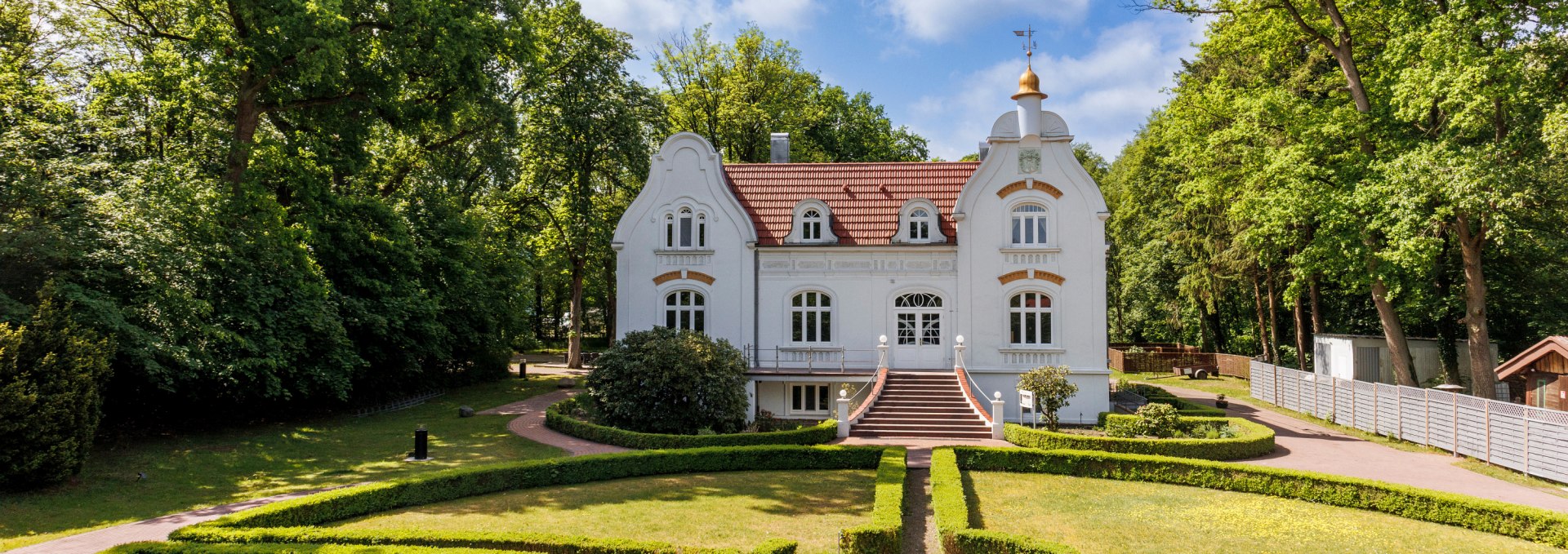 Exterior view of Jagdschlösschen Schwartow, © Jagdschlösschen Schwartow / Jan Haeselich