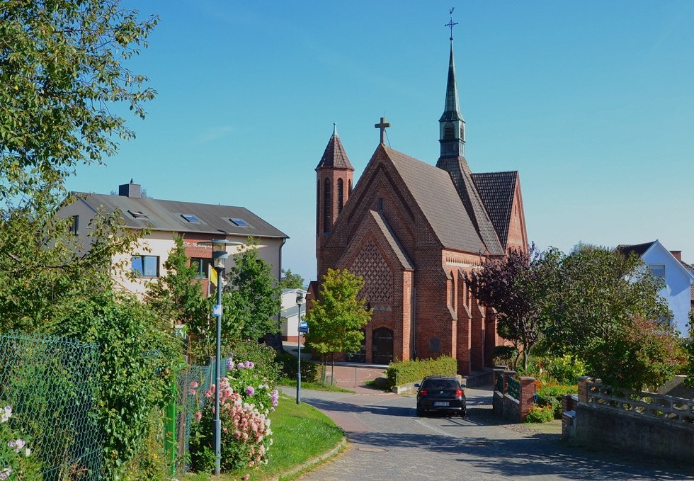 Catholic Church of St. Boniface in Bergen, © Tourismuszentrale Rügen